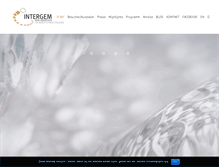 Tablet Screenshot of intergem.de